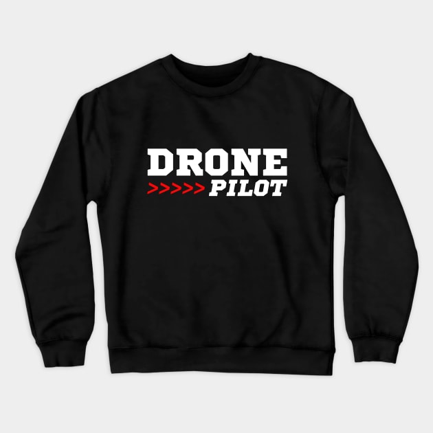 Drone Pilot Arrows Crewneck Sweatshirt by outrigger